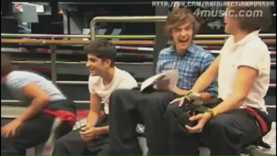 One Direction - Go Cart Outtakes [RUS SUB]