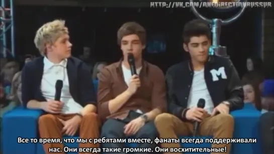 One Direction - One 2 One Interview FULL [RUS SUB]