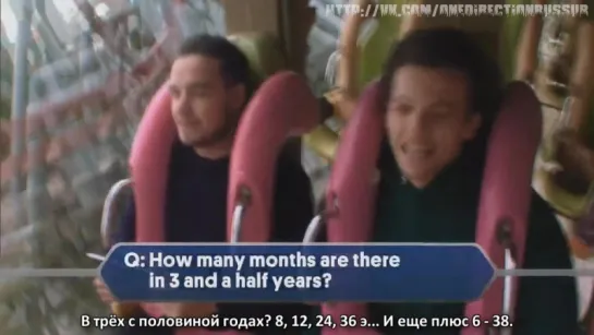 One Direction - TV Special Roller Coaster [RUS SUB]