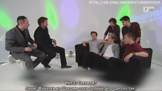 One Direction On Senkveld [RUS SUB]