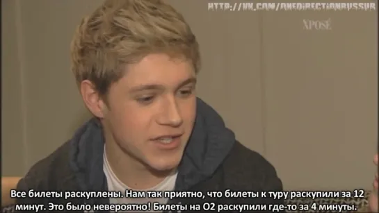 One Direction talk girls, fans and fame on Xposе [RUS SUB]