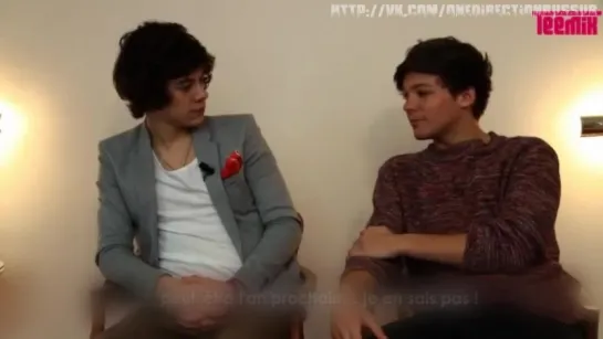 One Direction about France and French fans (Teemix interview HD 4-4) [RUS SUB]