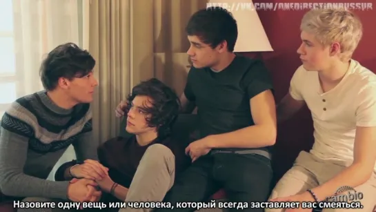 ONE DIRECTION Answer Fan Questions MARCH 2012 [RUS SUB]