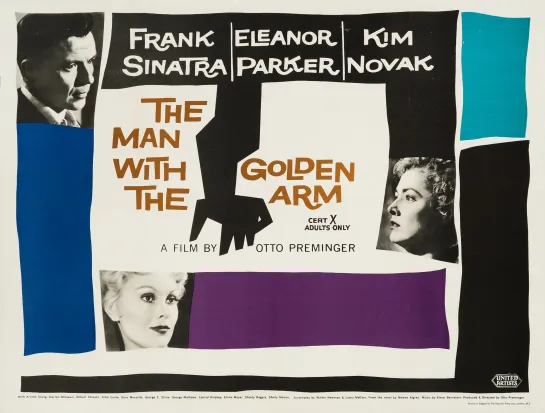 The Man with the Golden Arm (1955) -720p- Frank Sinatra, Kim Novak, Eleanor Parker