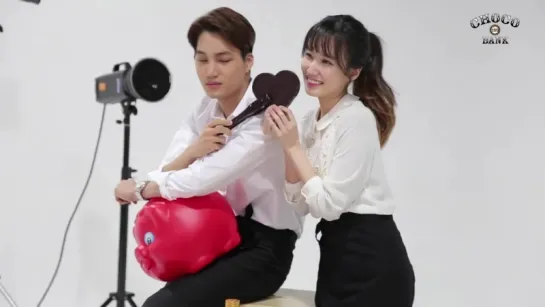 160201 EXO Kai @ Choco Bank Making Film