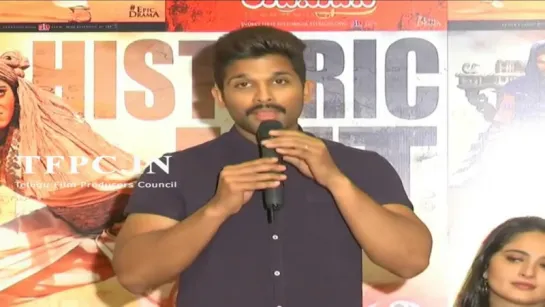 Allu Arjun Speech At Rudramadevi Success Meet