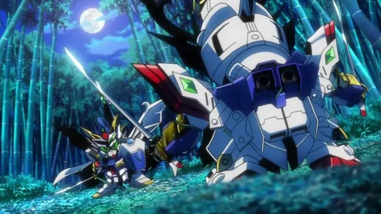 Возвращение смоделированных Гандамов / Gundam Build Fighters Try TV - 4 серия [Hope & Oni] [2014] [SHIZA.TV]