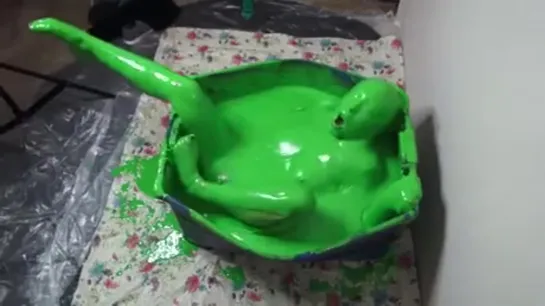 Green paint