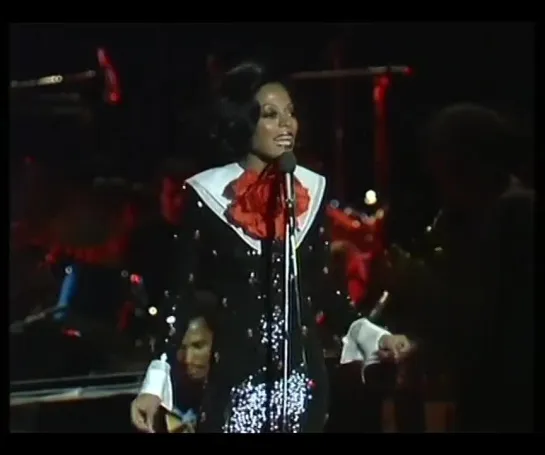 Diana Ross in Copenhagen 1973 in english eng