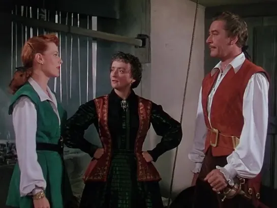 Against All Flags - Adventure Errol Flynn Maureen OHara 1952 in english eng