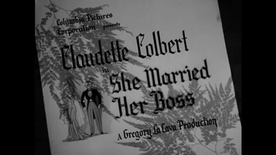 She Married Her Boss 1935 Claudette Colbert Comedy in english eng