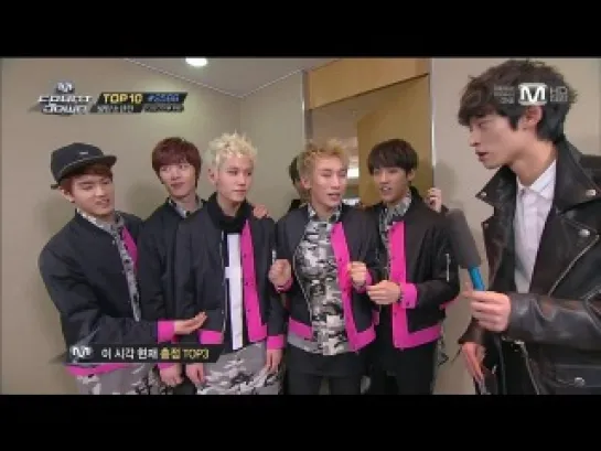 [OTHER][CUT] 27.02.2014: BTOB @ M!Countdown TOP3 Interview