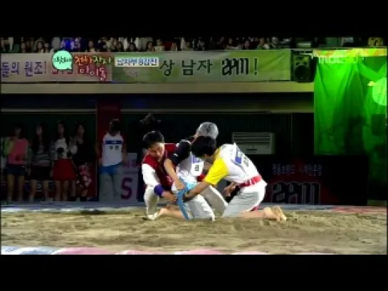 [CUT] [1.10.2012] BTOB @ Idol Wrestling Competition