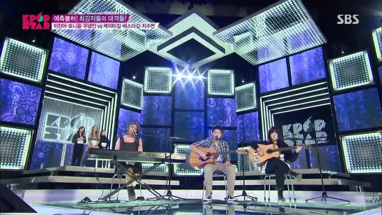 Black Hole: Lee Jin Ah & Tony Um & Woo Nyeong In  - Black @ SBS KPOP STAR 4 150104