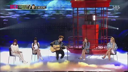 Sam Kim+2NE1 - Lonely @KPOP STAR3 140406