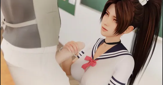 Dead or alive - sex with Mai Shiranui [3d porn,R34,Hentai, SFM,rape,all sex,3D Хентай,fellatio,blowjob,handjob]