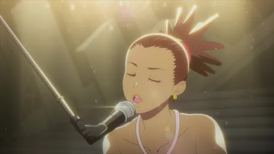 Carole & Tuesday "Message in the wind" / Carole and Tuesday / Кэрол и Тьюсдей / Sing / Песня / 19 Серия