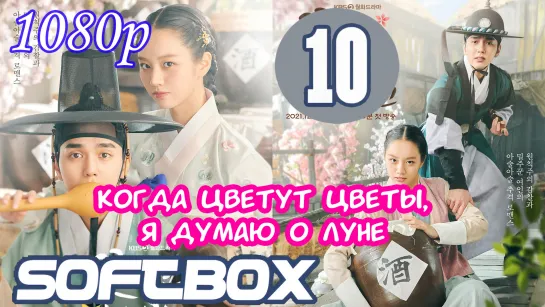 Когда цветут цветы, я думаю о луне 10 серия Озвучка SoftBox