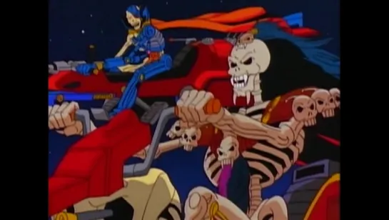 Воины-Скелеты 1 серия из 13 / Skeleton Warriors Episode 1 (1993 - 1994) Плоть и скелет