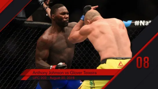 UFC Top 10 KOs of 2016 # 8 Anthony Johnson KO Glover Teixeira