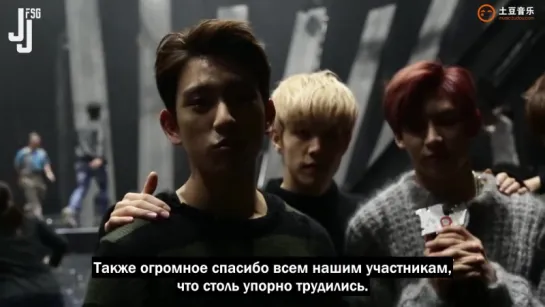 [151021] За кулисами "The Show" после третьей победы GOT7 [русс. саб]