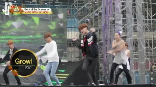 [150426] Закулисье Music Bank в Ханое [русс. саб]