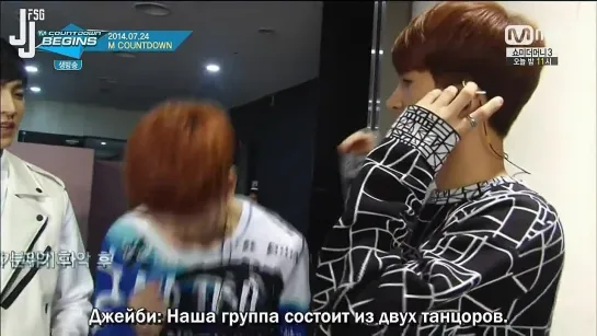 [140731] M!Countdown Begins @ GOT7 кат [русс. саб]