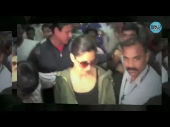 Shah Rukh Khan & Katrina Kaif Arrive At Mumbai!.mp4