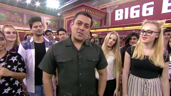 Salman Khan summarises the 10 year old legacy of #BB10 on the lawns of the new house. Watch it here.