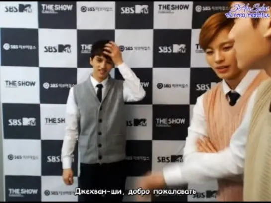 [RUS SUB]140107 The Show Live Chatting - VIXX