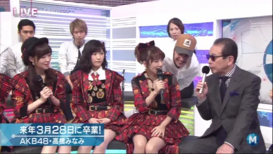 AKB48 Talk (Music Station от 4 декабря 2015)