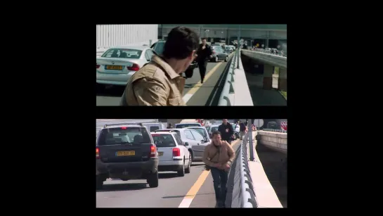 Taken (2008) Inside Action Side By Side Comparisons