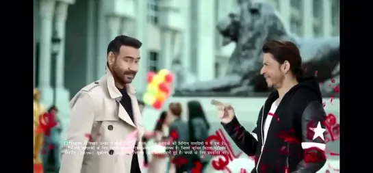 Ajay Devgan  Shahrukh Khan Vimal Advertisement