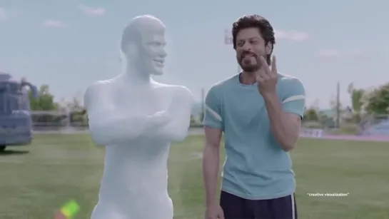 Navratna i-cool Talc launch film featuring SRK