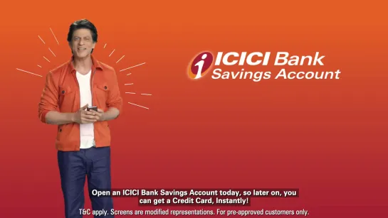 Instant Credit Card with ICICI Bank Savings Account