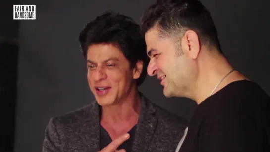 Shahrukh Khans FAIR AND HANDSOME Photoshoot - Behind The Scenes