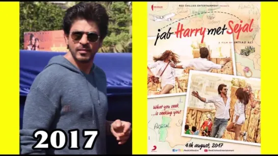 SHAHRUKH KHAN  Evolution ( 1988 - 2017 )