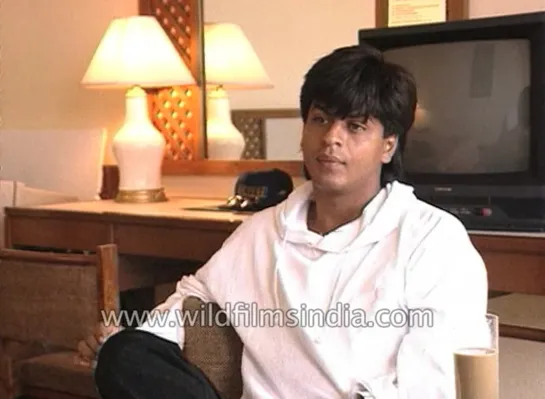 Young Shah Rukh Khan in a candid, long interview, cig in hand  definition of star has gone a bit low