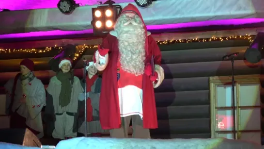 Christmas Opening 2016 at Santa Claus Village in Rovaniemi in Lapland Finland Fa