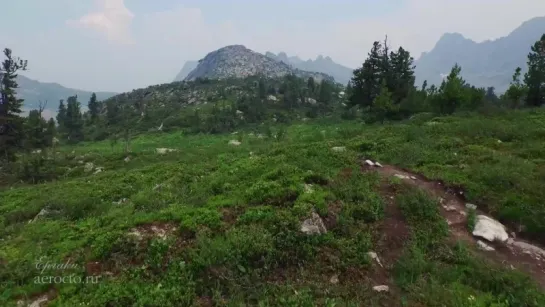 Ергаки, Каменный город, Озеро Радужное