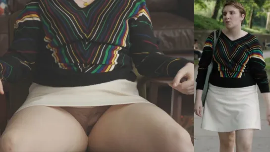 Lena Dunham Upskirt