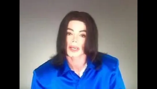 MJ rare statement 2005.