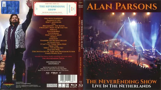 Alan Parsons - 'The Neverending Show Live in the Netherlands' 2021(FHD)