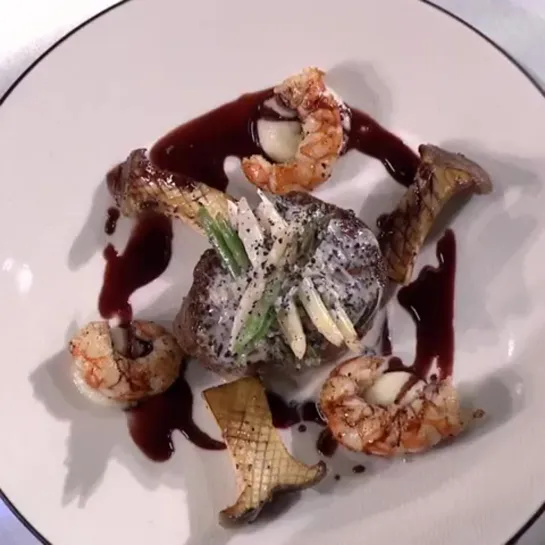 Tonight on @masterchefonfox it’s time for me to show the home cooks how to make a decadent Surf and Turf right....