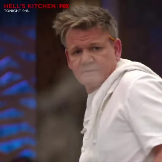 Wow, tonight on @hellskitchenfox another first as the black jackets get closer to the finale ! See you at 9/8c