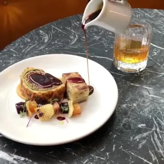 Whether you're a Scot or not, this haggis and venison wellington with Whisky sauce is a must on next Friday's #burnsnight menu @