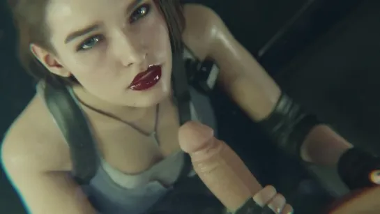 Jill Valentine - Perfect Blowjob (Red Lipstick)