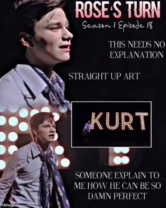 '9 times kurt hummel forgot he's human' (9/9)