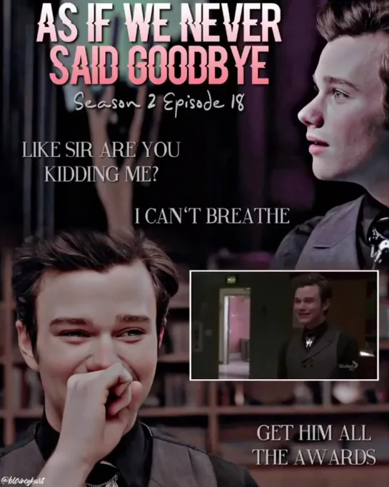 '9 times kurt hummel forgot he's human' (8/9)