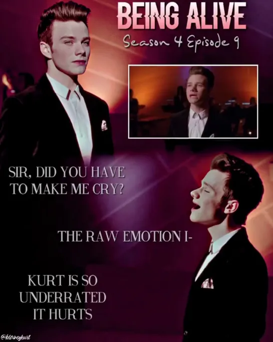 '9 times kurt hummel forgot he's human' (4/9)